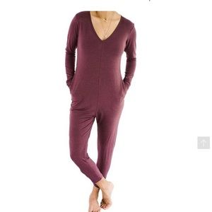 Friday Smash & Tess Romper Mod Maroon